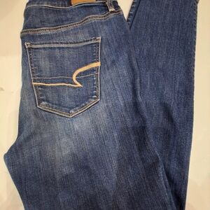 American Eagle Outfitters Blue Skinny Jeans